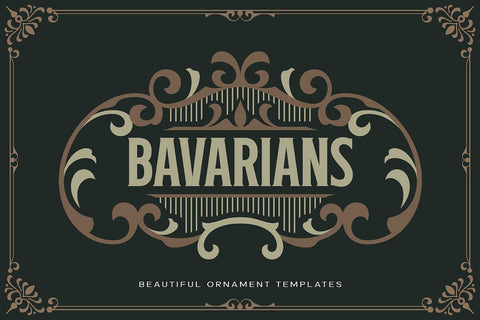 Victorian Ornament Vectors Vol. IV SVG Arterfak Project 