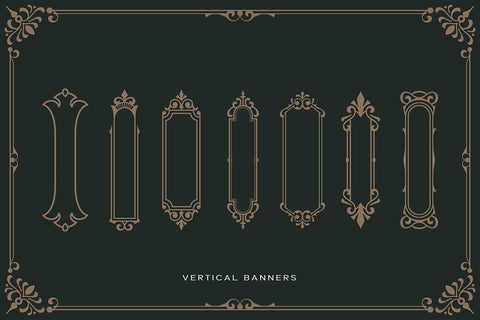 Victorian Ornament Vectors Vol. IV SVG Arterfak Project 