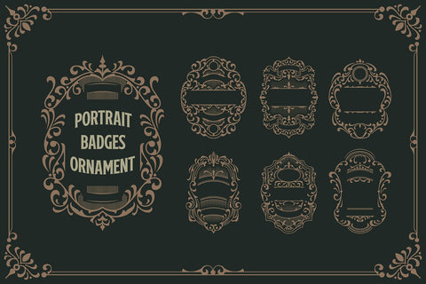 Victorian Ornament Vectors Vol. IV SVG Arterfak Project 