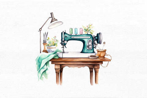 Victorian Sewing Collection Clipart Sublimation Regulrcrative 