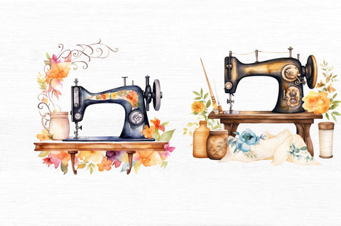 Victorian Sewing Collection Clipart Sublimation Regulrcrative 