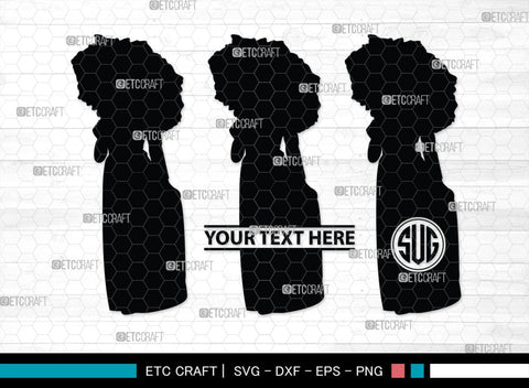 Victorian Woman Monogram, Victorian Woman Silhouette, Victorian Woman SVG, Victorian Lady Svg, Victorian Svg, SB00414 SVG ETC Craft 