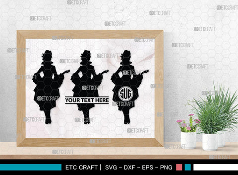 Victorian Woman Monogram, Victorian Woman Silhouette, Victorian Woman SVG, Victorian Lady Svg, Victorian Svg, SB00414 SVG ETC Craft 