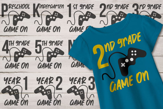 Video Game Back to School SVG Bundle SVG Designed by Geeks