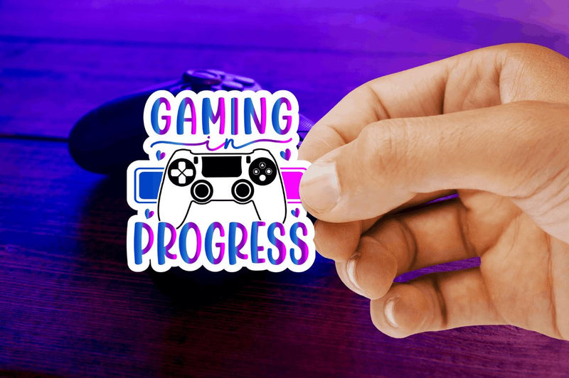 Video Game Printable Stickers PNG Bundle - So Fontsy