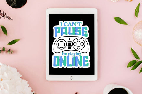 Video Game Printable Sublimation Sticker Bundle Sublimation Regulrcrative 