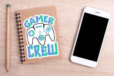 Video Game Printable Sublimation Sticker Bundle - So Fontsy