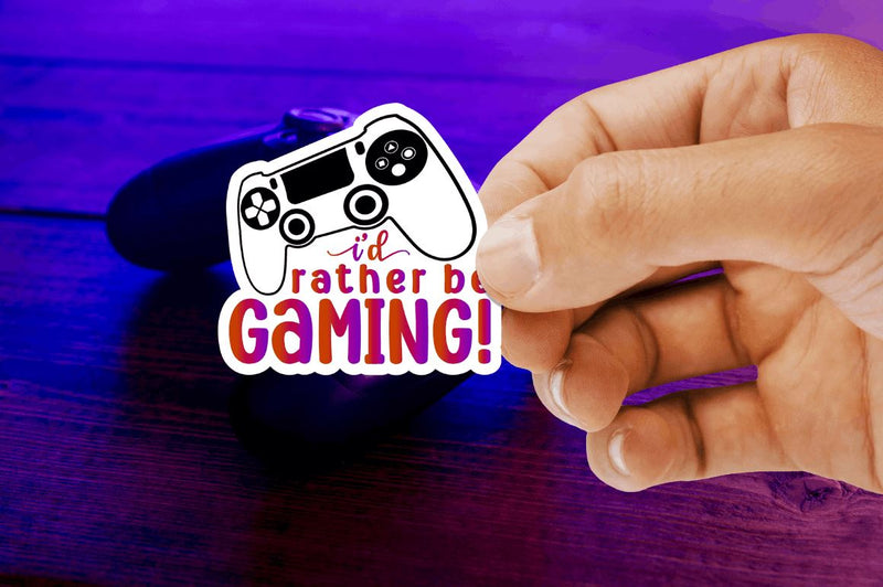Video Game Printable Sublimation Stickers Bundle - So Fontsy