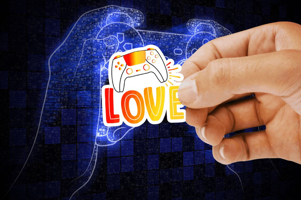 Video Game Printable Sublimation Stickers Bundle - So Fontsy
