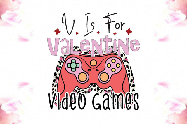Video Games Funny Valentine Sublimation Sublimation Jagonath Roy 