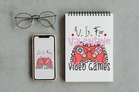 Video Games Funny Valentine Sublimation Sublimation Jagonath Roy 