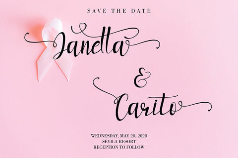 Vienetta Font Prasetya Letter 