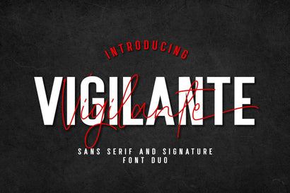 Vigilante Font Madatype Studio 