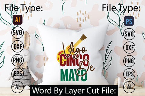 Vigo Cinco De Mayo SVG Cut File SVGs,quotes-and-sayings,food-drink mini-bundles,print-cut,on-sale Clipart Clip Art Sublimation or Vinyl Shirt Design SVG DesignPlante 503 