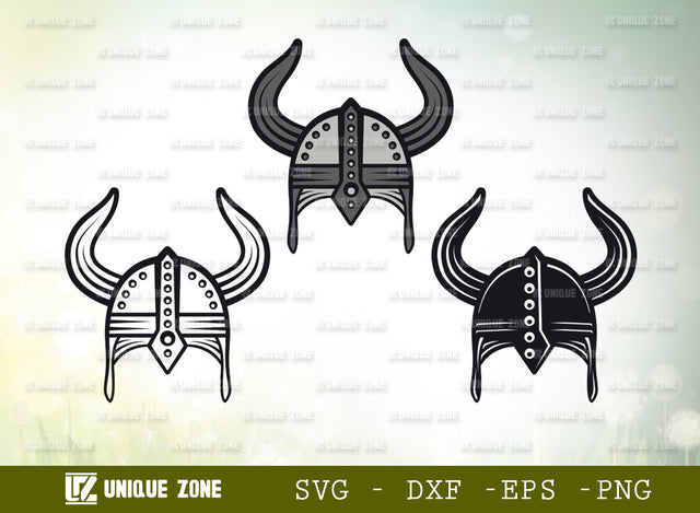 Viking Helmet SVG, Helmet Svg, Helmet With Horns Svg, Viking Horns Svg, Horned Helmet Svg, Helmet Horns Svg, Nordic Vikings Svg, SVG Unique Zone 