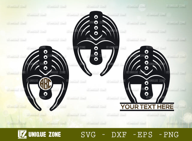 Viking Helmet SVG Monogram, Helmet Svg, Helmet With Horns Svg, Viking Horns Svg, Horned Helmet Svg, Helmet Horns Svg, Nordic Vikings Svg, SVG Unique Zone 
