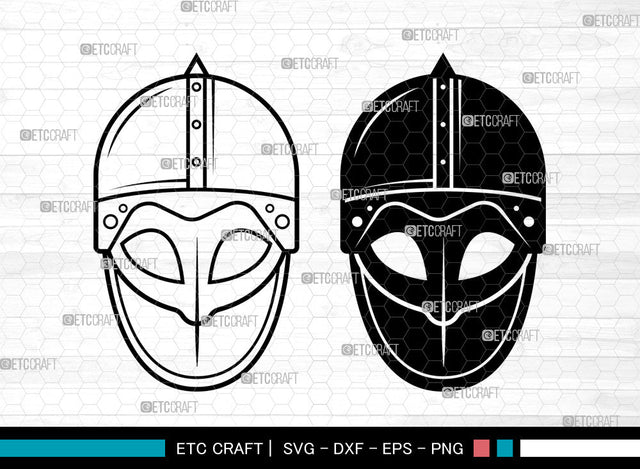 Viking Helmet SVG, Viking Svg, Horns Svg, Horned Helmet Svg, Helmet Svg, Viking Helmet SVG ETC Craft 