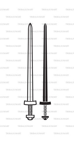 Viking sword SVG TribaliumArtSF 