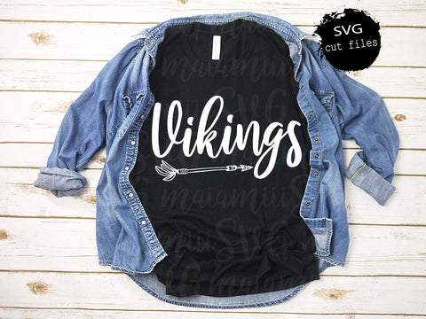 Vikings Svg, Team Spirit Svg, Game Day Vibes Svg, Viking Shirt Svg, Game Day Svg, Nordic Svg SVG MaiamiiiSVG 