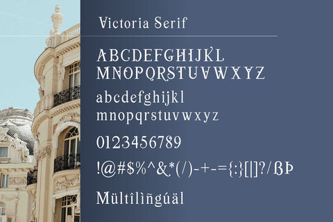 Viktoria - Elegant Font Duo Font Mozzatype 