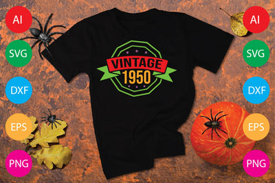 VINTAGE 1950 SVG CraftlabSvg29 