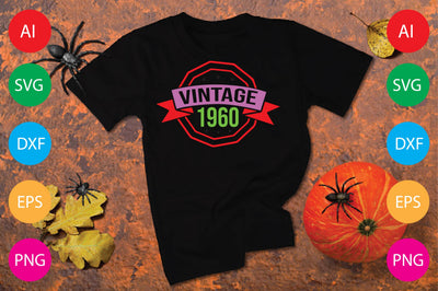 VINTAGE 1960 SVG CraftlabSvg29 