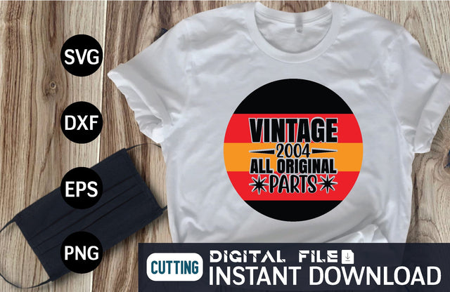 Vintage 2004 All Original Parts svg SVG designer krishna 