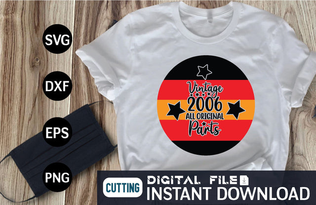 Vintage 2006 All Original Parts svg SVG designer krishna 