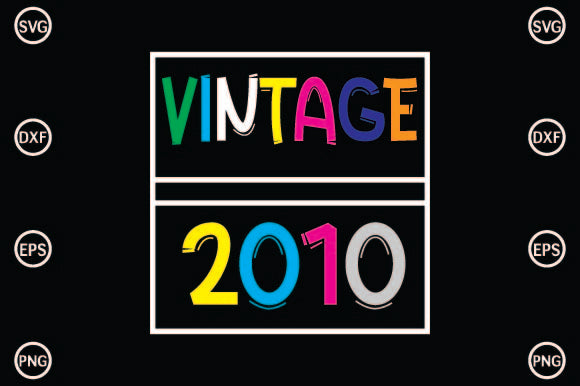 Vintage 2010 SVG CraftlabSvg29 
