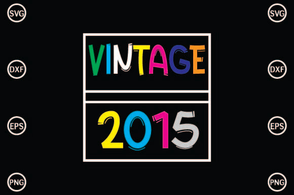 Vintage 2015 SVG CraftlabSvg29 