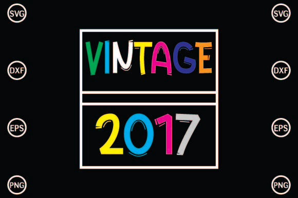 Vintage 2017 SVG CraftlabSvg29 