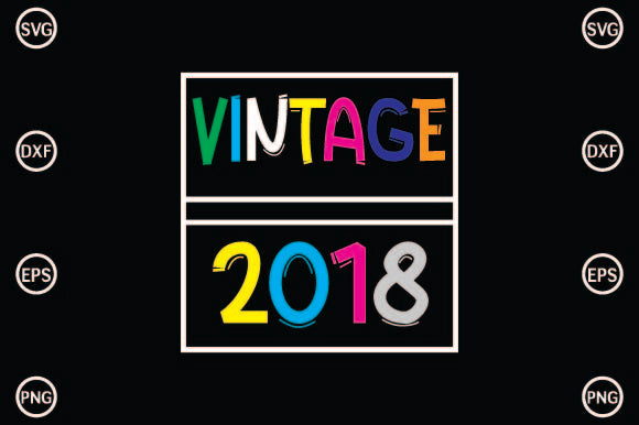 Vintage 2018 SVG CraftlabSvg29 