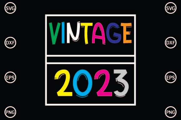 Vintage 2023 SVG CraftlabSvg29 