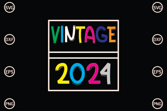 Vintage 2024 SVG CraftlabSvg29 