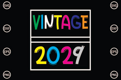 Vintage 2029 SVG CraftlabSvg29 
