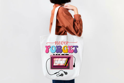 Vintage 80's, 90's Mixtape Design Bundle Sublimation Rupkotha 