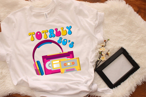 Vintage 80's, 90's Mixtape Design Bundle Sublimation Rupkotha 