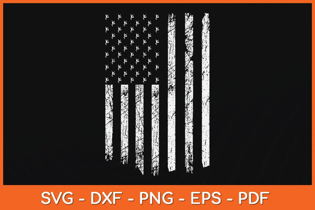 Vintage American Flag Dancer Svg Design SVG artprintfile 