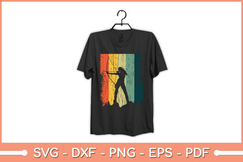 Vintage Archery Bow Hunting Svg Cutting File SVG Helal 