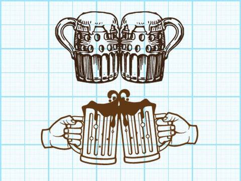 Vintage Beer Mug SVG SVG Johan Ru designs 