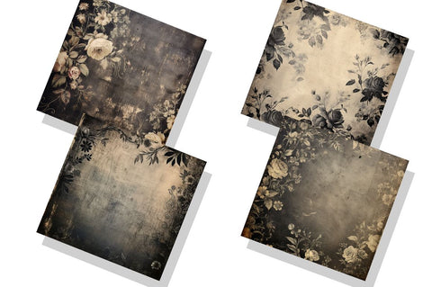 Vintage Black Shabby Chic bundle Sublimation Regulrcrative 
