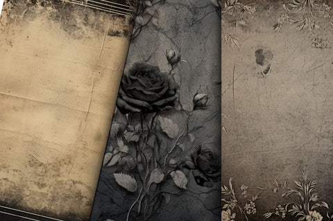 Vintage Black Shabby Chic bundle Sublimation Regulrcrative 