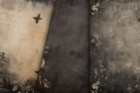 Vintage Black Shabby Chic bundle Sublimation Regulrcrative 