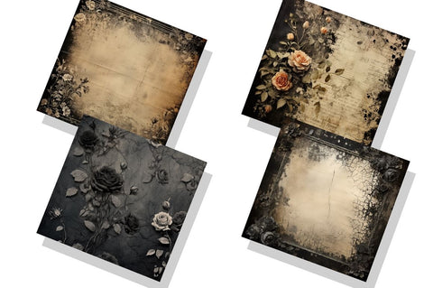 Vintage Black Shabby Chic bundle Sublimation Regulrcrative 