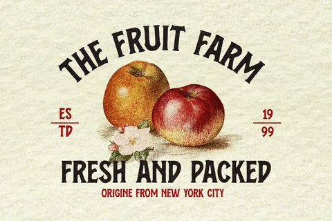 Vintage Browner Font Arterfak Project 