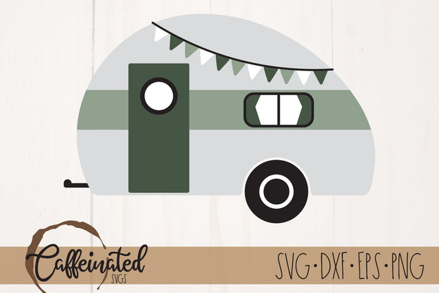 Vintage Camper svg SVG Caffeinated SVGs 