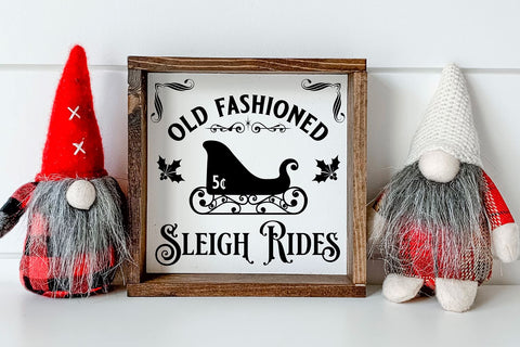 Vintage Christmas Sign Bundle | Christmas SVG Bundle SVG B Renee Design 