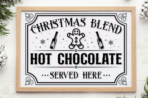 Vintage Christmas Sign SVG Bundle SVG DESIGNISTIC 