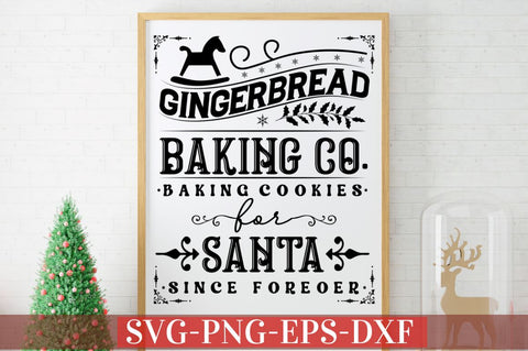 Vintage Christmas Sign SVG Bundle SVG DESIGNISTIC 