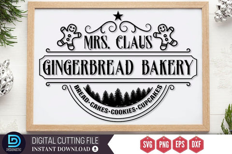 Vintage Christmas Sign SVG Bundle SVG DESIGNISTIC 
